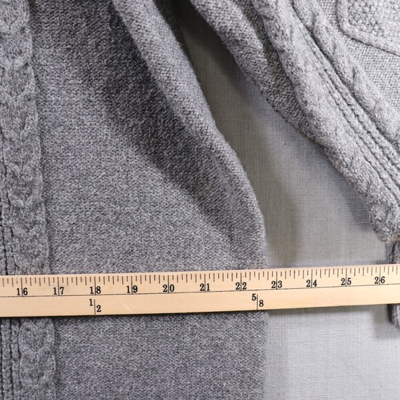 Torrid Cable Knit Sweater Dress Womens 2X Gray Long Sleeve Cozy Knit - Picture 8 of 10